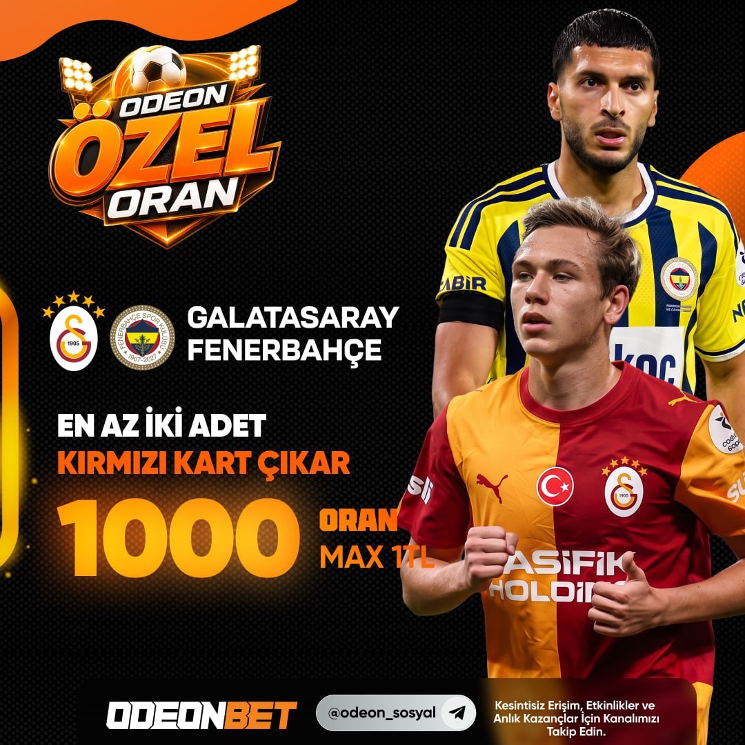 Odeonbet 1.000 oran özel oran