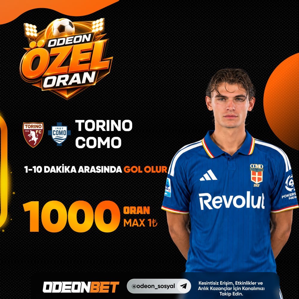 Odeonbet 1.000 oran özel oran