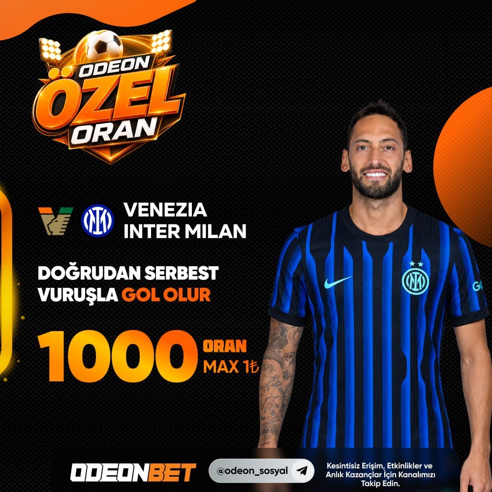 Odeonbet 1.000 oran özel oran