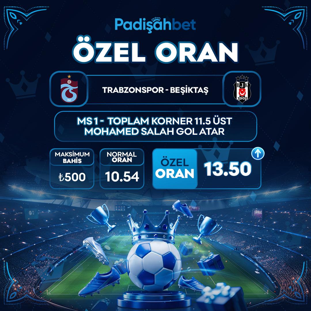 Padişahbet 13,50 oran özel oran