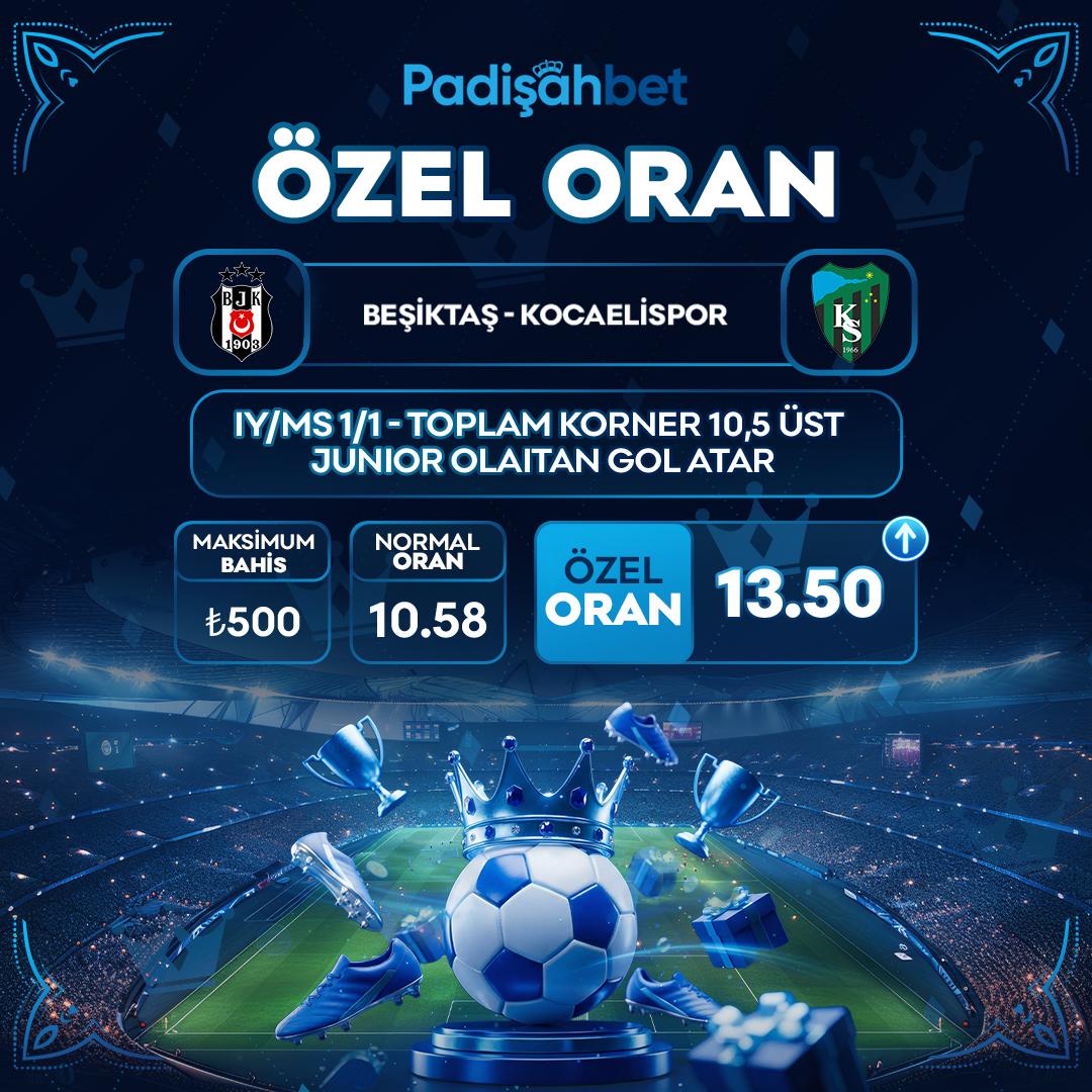 Padişahbet 13,50 oran özel oran