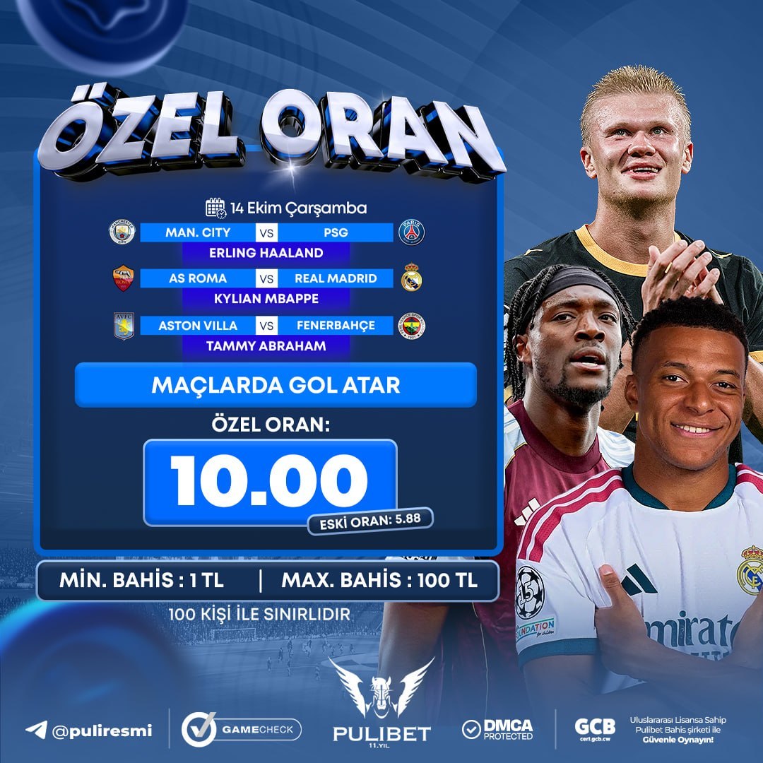 Pulibet 10 oran özel oran