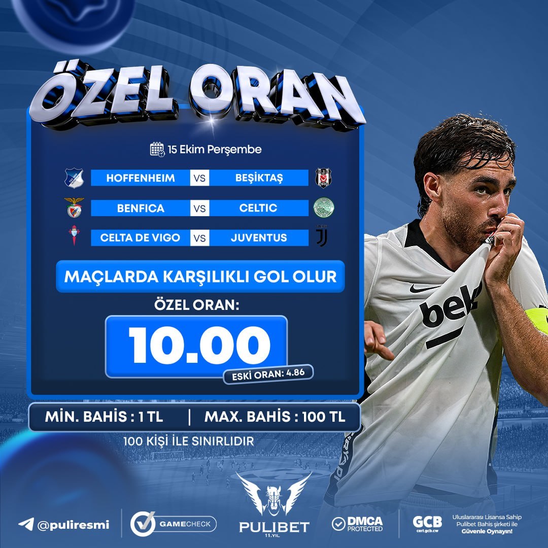 Pulibet 10 oran özel oran