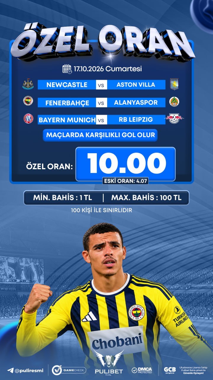 Pulibet 10 oran özel oran