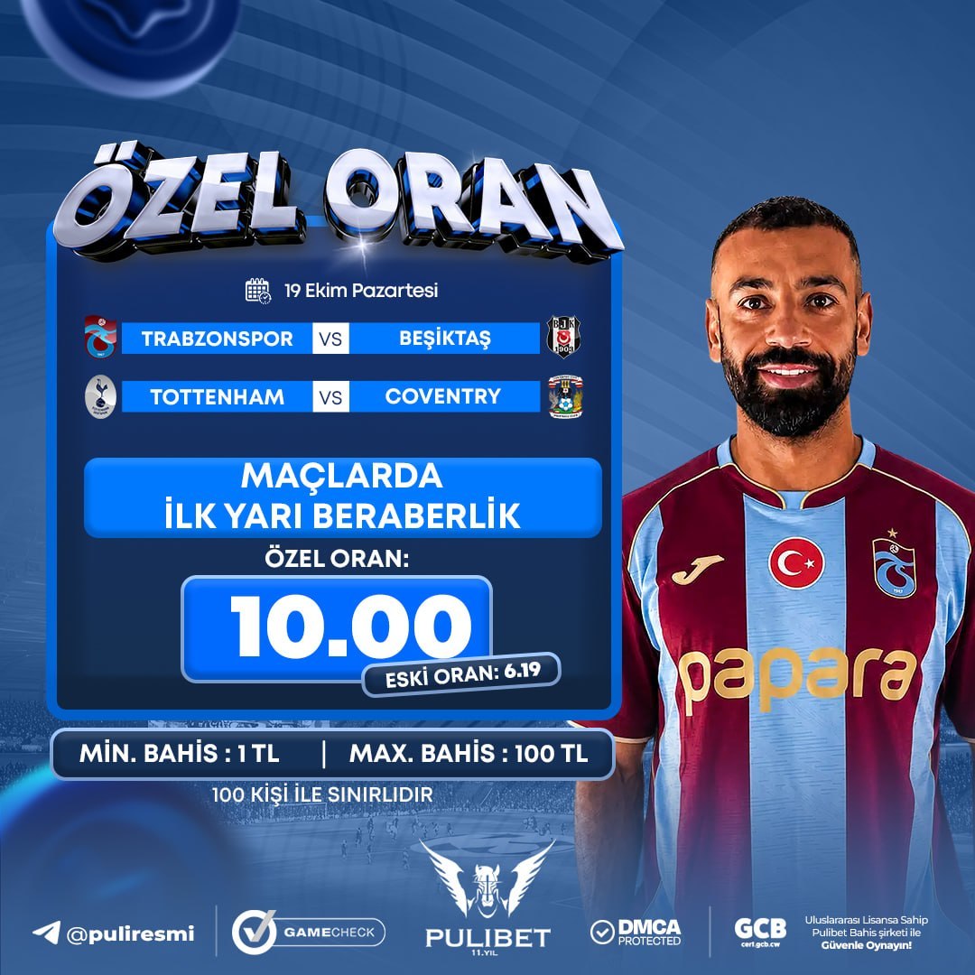 Pulibet 10 oran özel oran