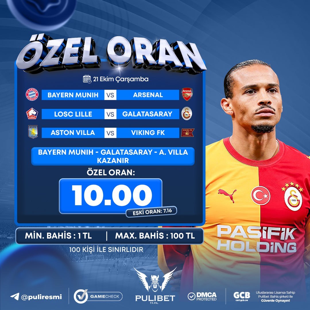 Pulibet 10 oran özel oran