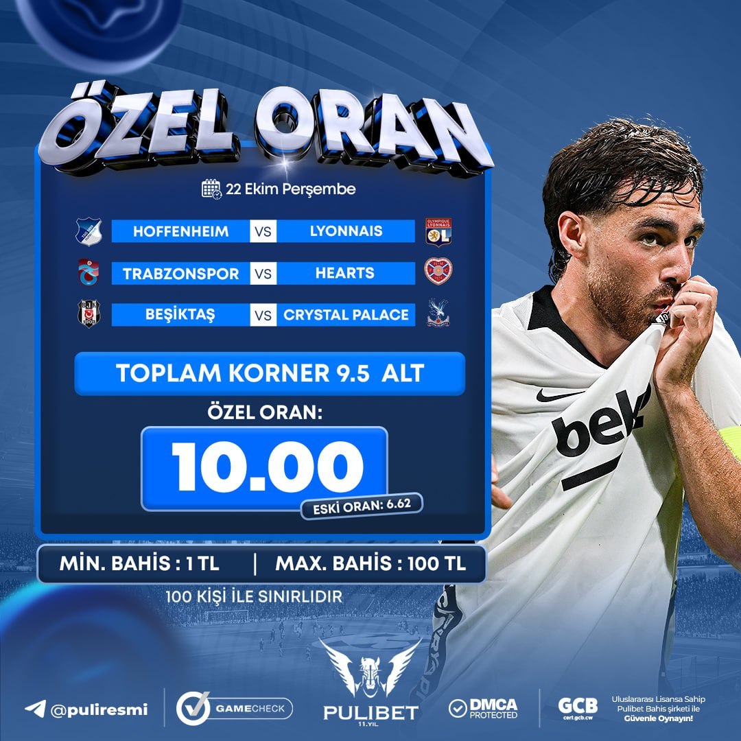 Pulibet 10 oran özel oran