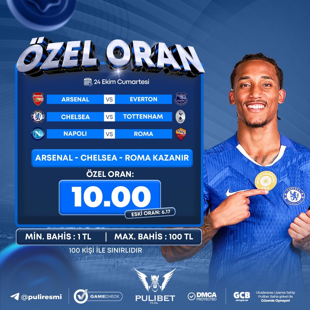 Pulibet 10 oran özel oran