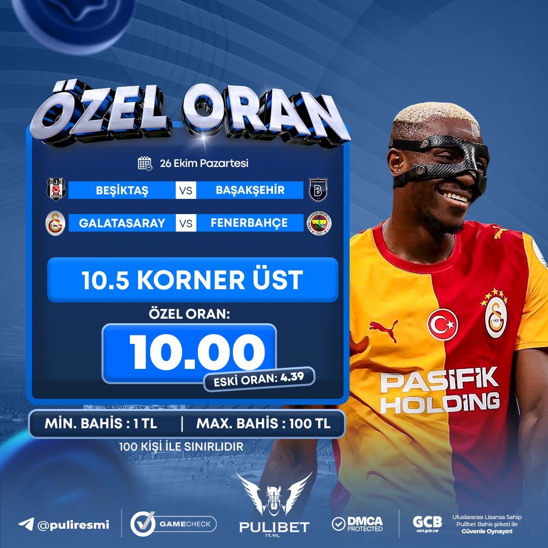 Pulibet 10 oran özel oran