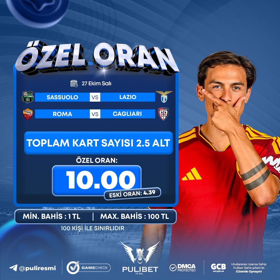 Pulibet 10 oran özel oran