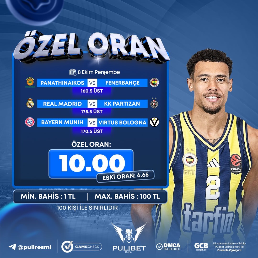 Pulibet 10 oran özel oran