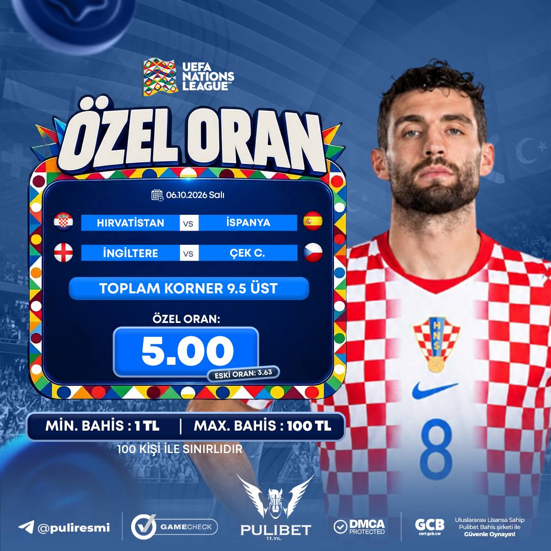 Pulibet 5 oran özel oran
