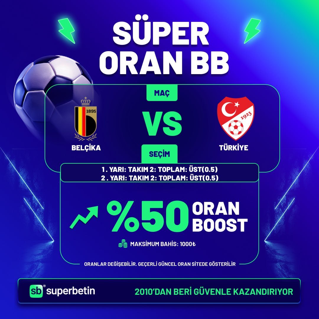Superbetin 6,68 oran özel oran
