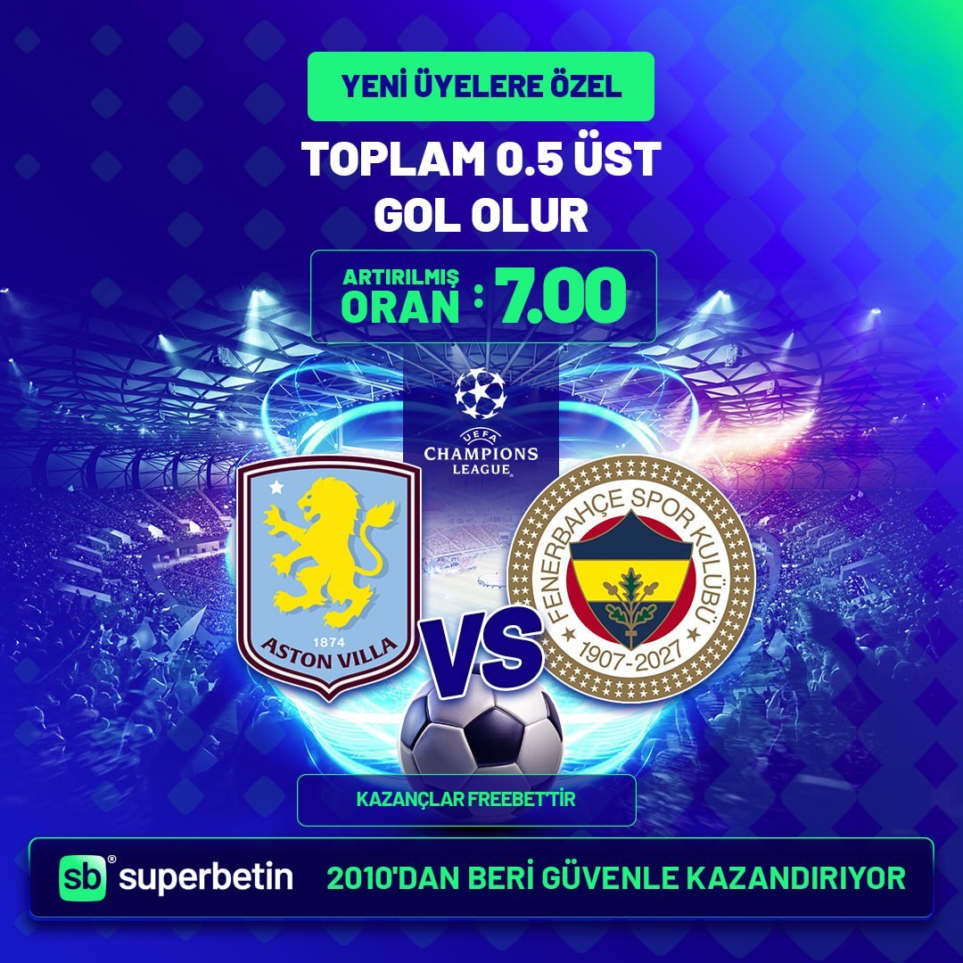 Superbetin 7 oran özel oran