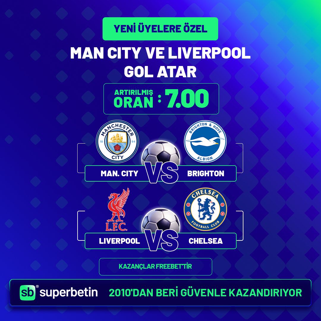 Superbetin 7 oran özel oran