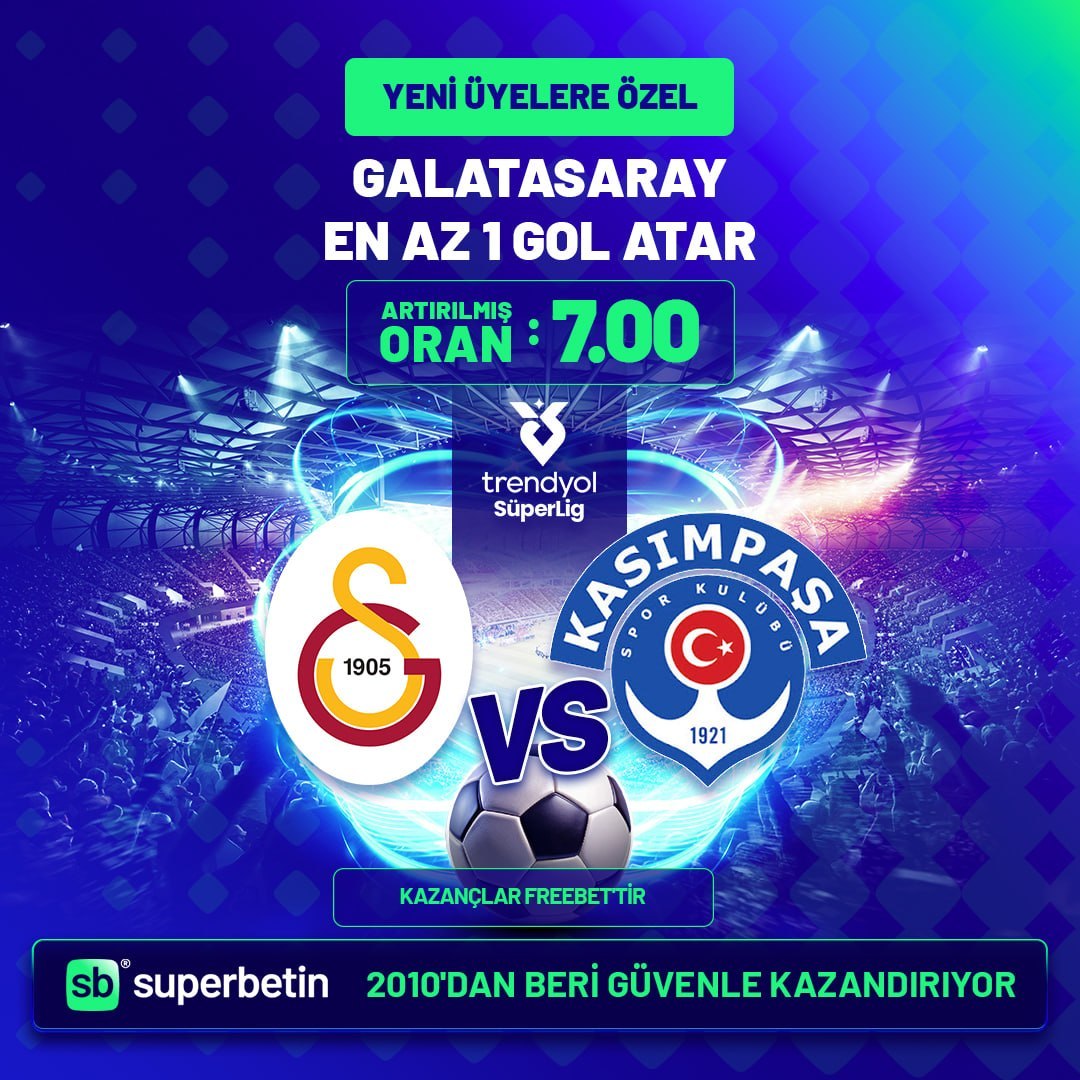 Superbetin 7 oran özel oran