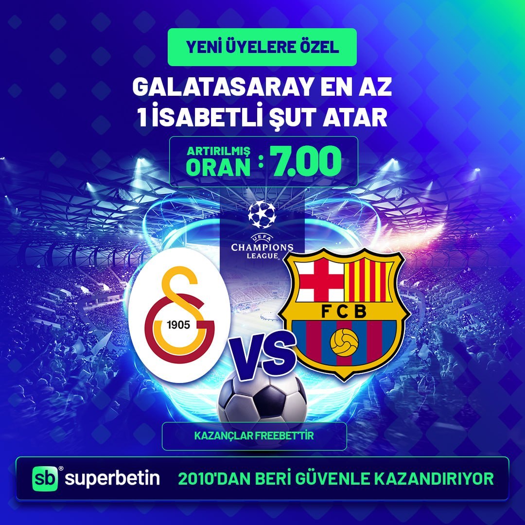 Superbetin 7 oran özel oran